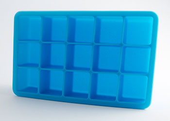 The perfect cube silicone ice cube tray